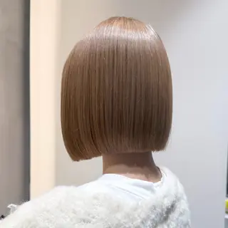 ショート カラー 🩶sayumi🩶 ボブ/美髪矯正/柏のヘアスタイル