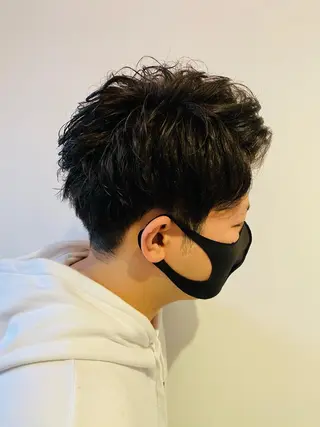 ショート メンズ わかばやし ゆうこのヘアスタイル