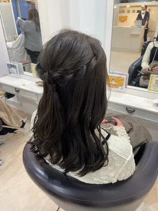 ヘアアレンジ 🫧arisa🫧 レイヤー/アレンジのヘアスタイル