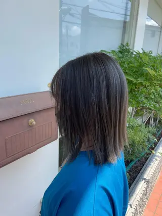カラー 新地 咲綾のヘアスタイル