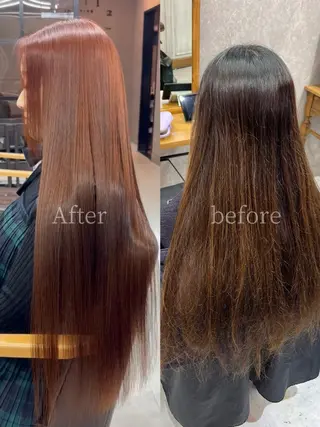 ロング 鹿児島 天文館 Colore凜のヘアスタイル