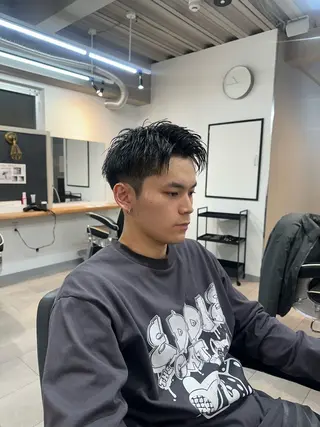 メンズ 池田隼也 メンズ/パーマのヘアスタイル