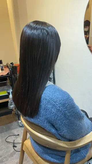 セミロング カラー 鎌田卓也/髪質改善 /透明感カラーのヘアスタイル