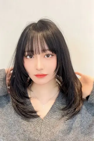 ミディアム パーマ 🍀本格ヘッドスパ 👑髪質改善🍀英司のヘアスタイル