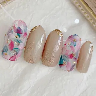 ネイル 爪咲 りり花のネイルデザイン