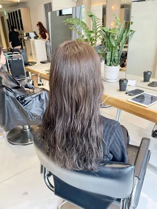 ロング カラー ヘアアレンジ 艶髪/レイヤーカット 🐣misakiのヘアスタイル