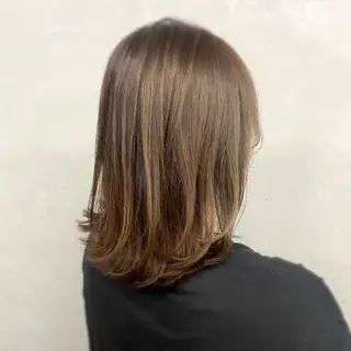 ミディアム 艶髪/縮毛矯正 🫧辻野海羽のヘアスタイル