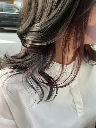 ミディアム yohaku所属・yohaku misakiのヘアスタイル