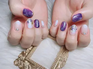 ネイル MiKi Nai池袋 長さだし得意のネイルデザイン