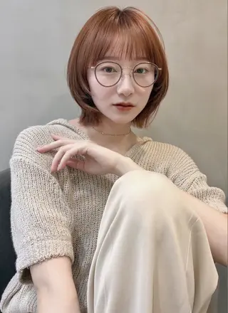 ミディアム 🩵レイヤー/ボブ /🫧harukaのヘアスタイル