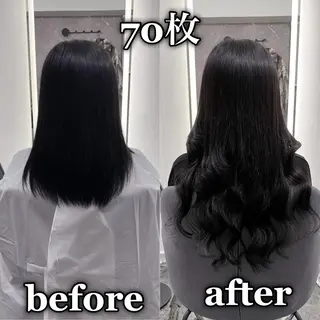 ロング シールエクステ ♡SAORI♡のヘアスタイル