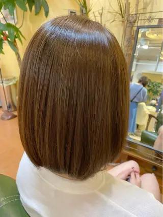 ミディアム カラー 石井 佑樹のヘアスタイル