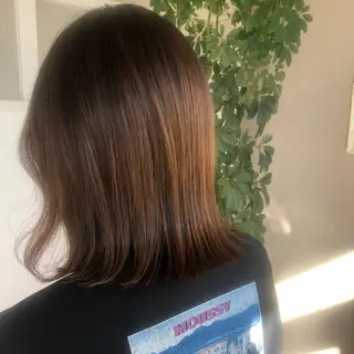 ミディアム 堀越 エリのヘアスタイル