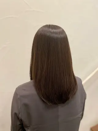 ミディアム カラー Ash中目黒店 榊間茜のヘアスタイル