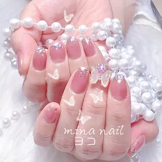 ネイル 🦋チップ長さだし 専門店🦋のネイルデザイン