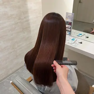 セミロング 髪質改善&ヘアケア /菊池琉那のヘアスタイル