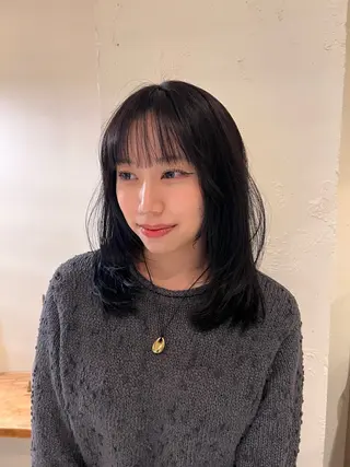 ミディアム カラー drop /Hiroto✩.*のヘアスタイル