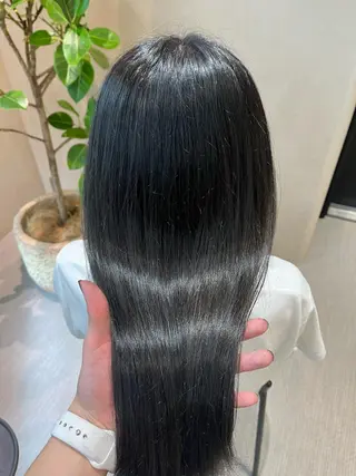 ミディアム 韓国ヘア/ベージュ カラー/髪質改善/涼のヘアスタイル