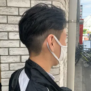 ショート メンズ 艶カラー/暖色カラー /透明感/ryutoのヘアスタイル