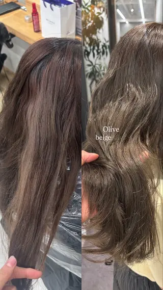 カラー miyu / 透明感カラーのヘアスタイル