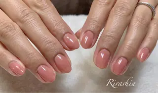ネイル うる艶/透明感 Rirashaのネイルデザイン
