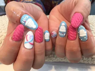 ネイル ネイルサロンmuumii所属・東十条muumii ネイルまつ毛のネイルデザイン