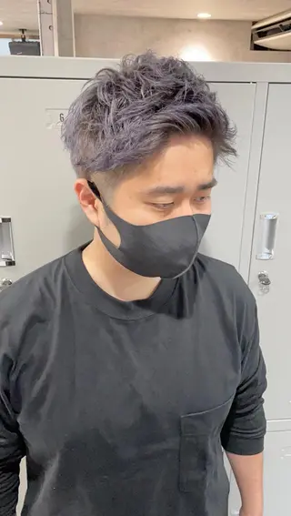 ショート タカハシ ユウキのヘアスタイル