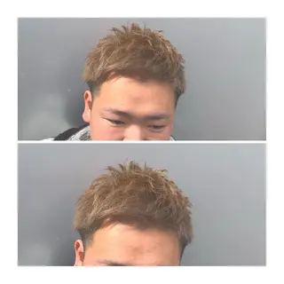 ショート ヘアアレンジ メンズ ange☞ soutaのヘアスタイル