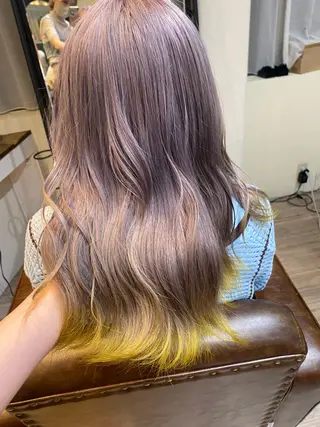 ロング カラー Ly a jitto  【リーアジット】所属・maho🦋🫧 Ly a jittoのヘアスタイル