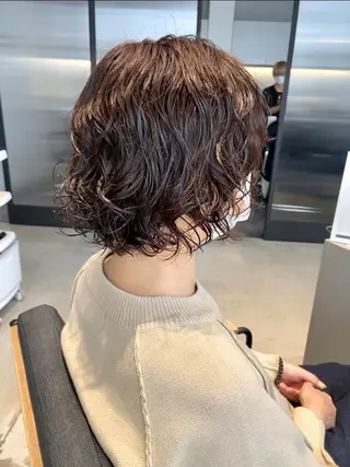 パーマ ショート パーマ 🌀リリアのヘアスタイル