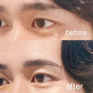 メンズ アイブロウ DAITO💙 マツパ✖︎アイブロウのマツエク・マツパデザイン