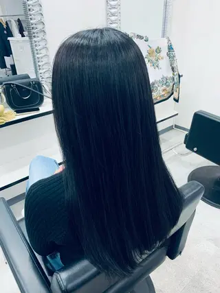 セミロング ルービック難波／韓国 /艶カラー/KAZUのヘアスタイル