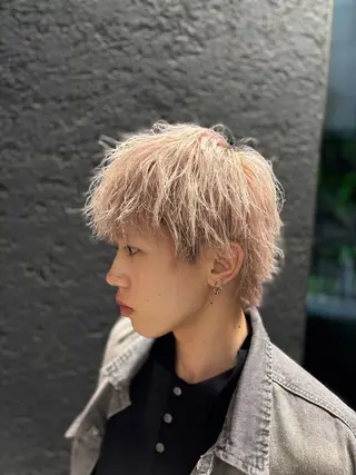 カラー メンズ シフト今泉所属・パーマ・カラー特化/ メンズ美容師米田幸平のヘアスタイル