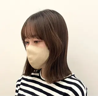 ショート 川上 莉歩のヘアスタイル