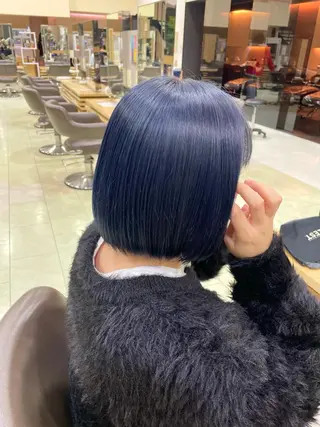 ミディアム 艶髪カラー🫧 髪質改善🪽萩原のヘアスタイル