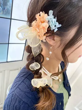 ヘアアレンジ uros.所属・uros.中目黒 moekaのヘアスタイル