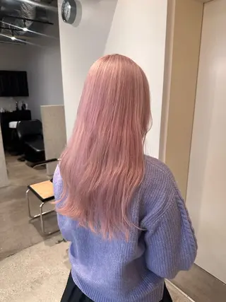 ロング カラー カラーモデル募集/ 💙安藤美海💙のヘアスタイル