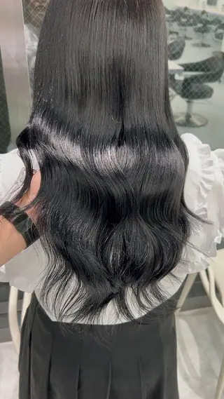 ロング カラー ヘアアレンジ ブリーチなしの達人 🌈KAITOのヘアスタイル