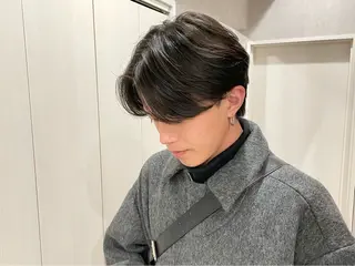 ショート カラー パーマ メンズ 【東北メンズヘア1 位受賞🥇】本間祐太のヘアスタイル