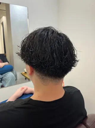 ショート パーマ メンズ 古谷 雄汰808naluのヘアスタイル