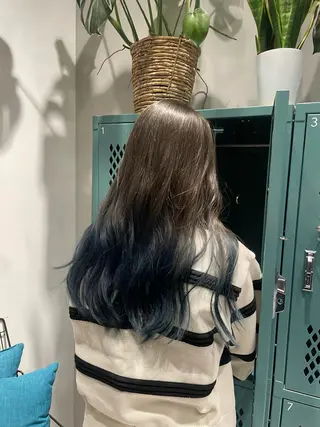 カラー あきば まゆのヘアスタイル