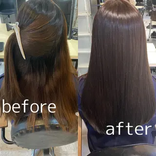 ロング 大橋 美咲のヘアスタイル