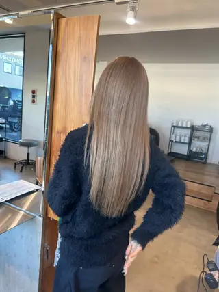 カラー くろだ まみのヘアスタイル