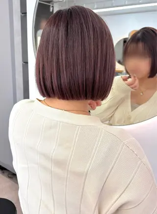 ショート ボブ/透明感カラー/ 似合わせ🌿高田知那のヘアスタイル