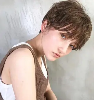 ショート ブリーチダブルカラー 【koide】のヘアスタイル