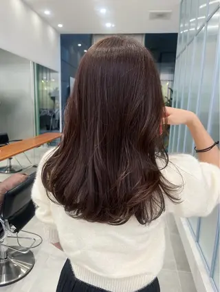 ロング カラー 愛 斗のヘアスタイル