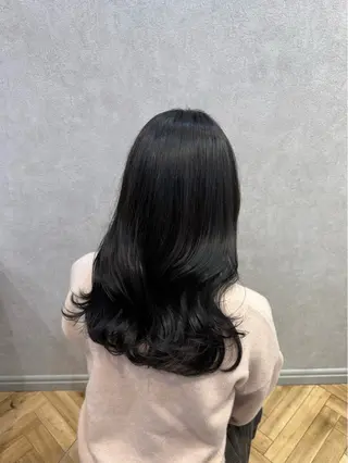 ロング 韓国ヘア/艶髪/ 透明感カラー/つぐみのヘアスタイル