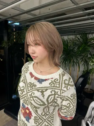 ショート フジイ トワのヘアスタイル