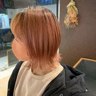 ミディアム 森山 佳小里/カラー /似合わせカットのヘアスタイル