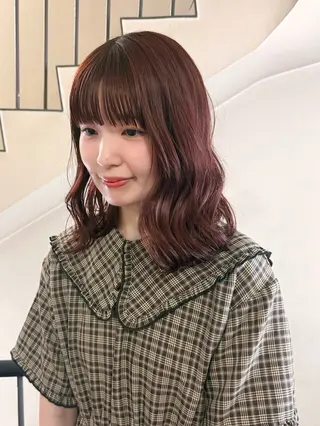 カラー GRIP/マンツー マンサロンのヘアスタイル